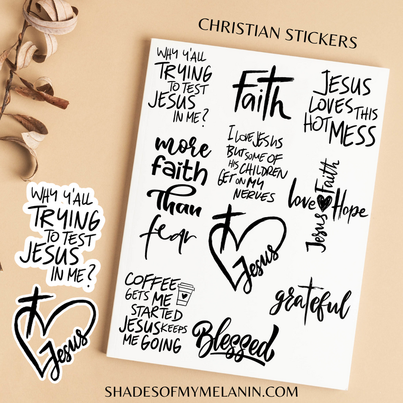 Christian Sticker Pack