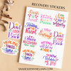 Recovery Sobriety Sticker Pack