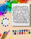 DIY Paint Party Kit - 11x14 Canvas - Future Black History Maker