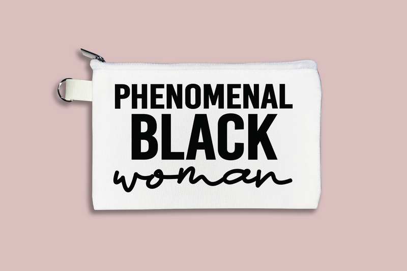 Phenomenal Black Woman Cosmetic Bag