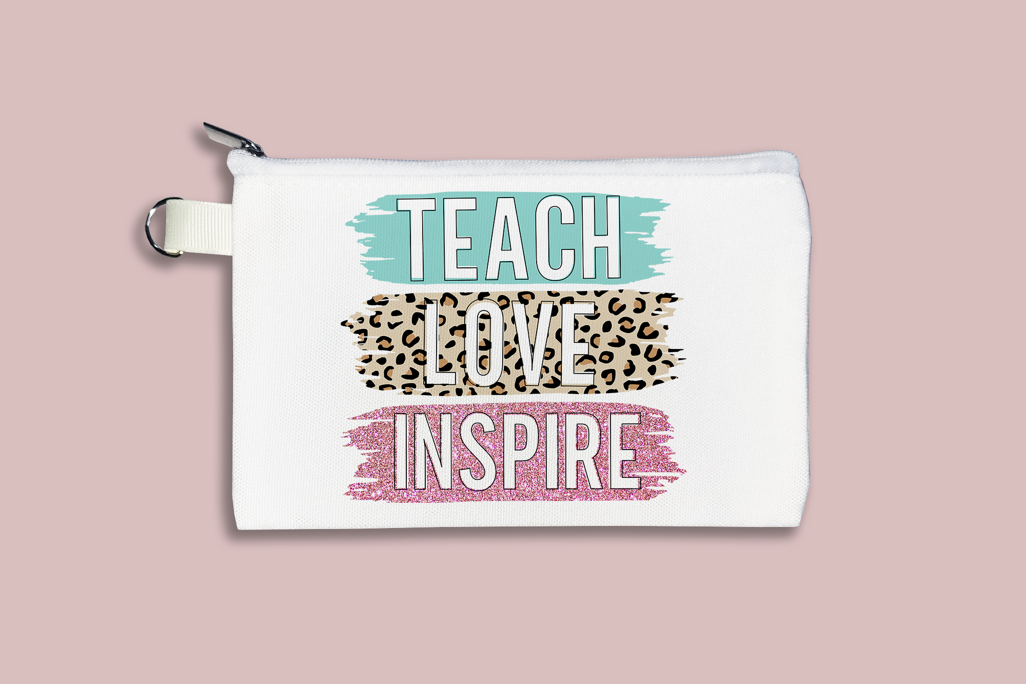 Teach Love Inspire Cosmetic Bag