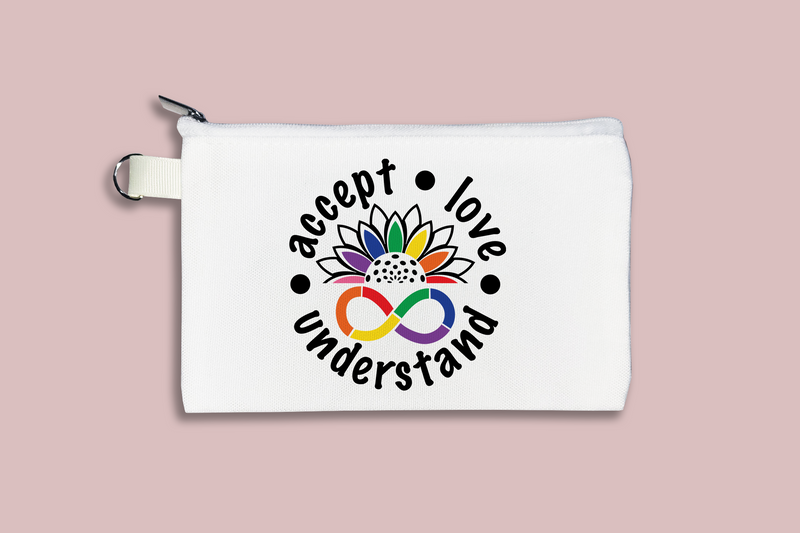 Accept Love Understand Autism Cosmetic Bag