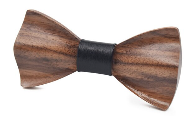 Dapper Wooden Bow Tie