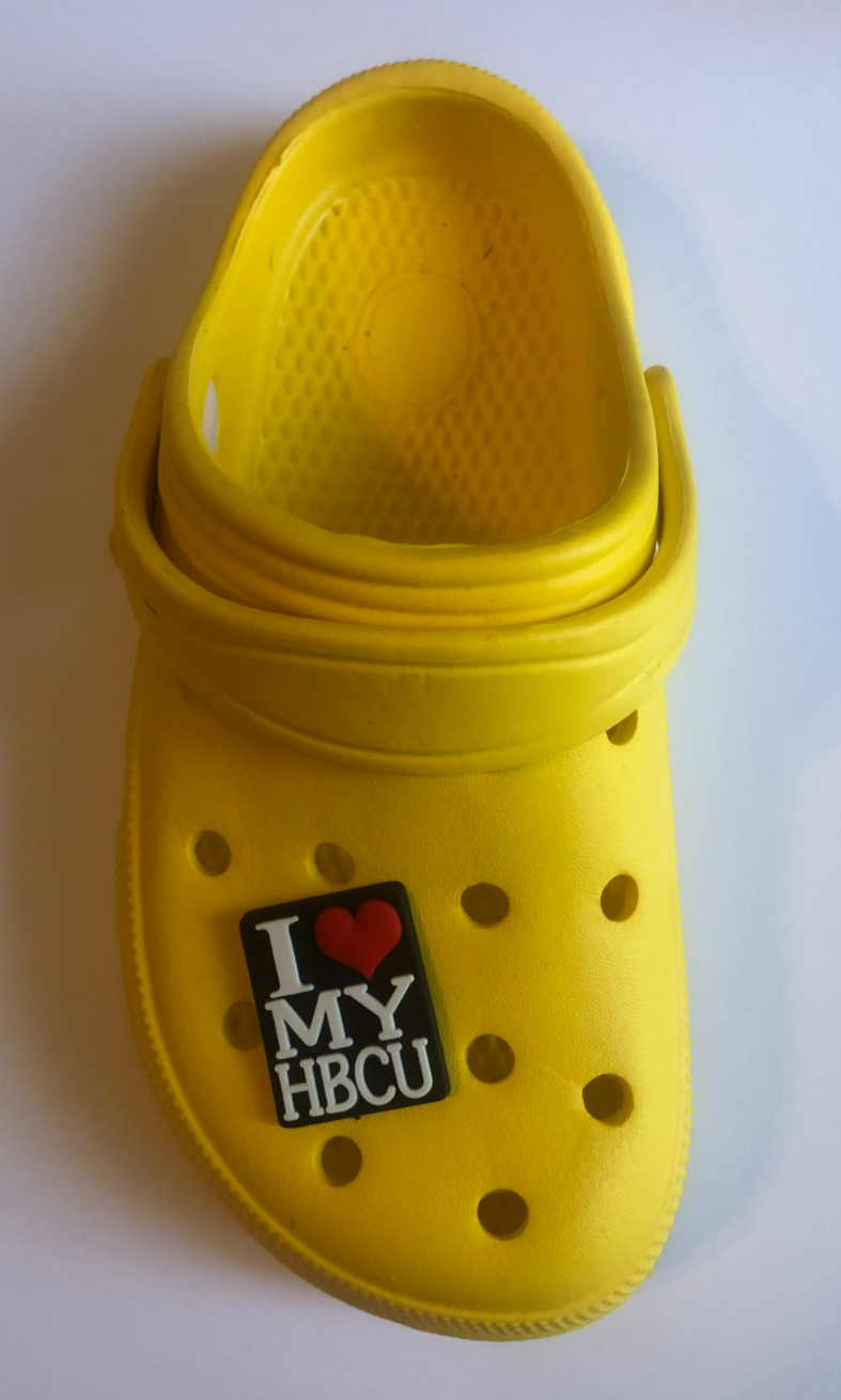 I Love My HBCU Shoe Charm