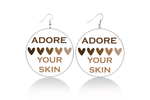 Adore Your Skin Wooden Earrings