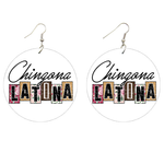 Chingona Latina Wooden Earrings