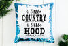 A Little Country a Little Hood Sequin Pillow