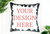 Custom Design Sequin Pillow