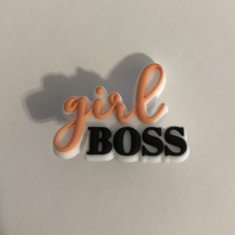 Girl Boss Shoe Charm