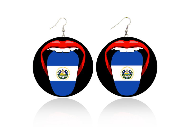 Salvadorian Pride Earrings