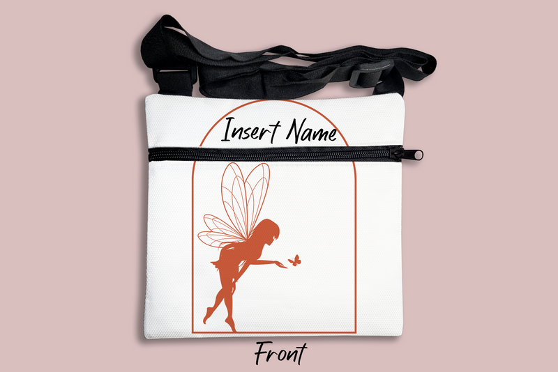 Fairy & Butterfly Cross Body Bag + FREE Bookmark
