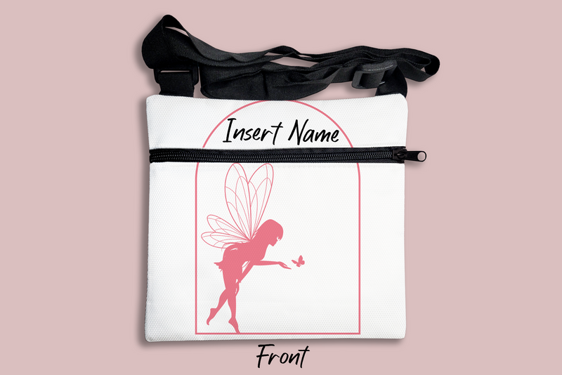 Fairy & Butterfly Cross Body Bag + FREE Bookmark