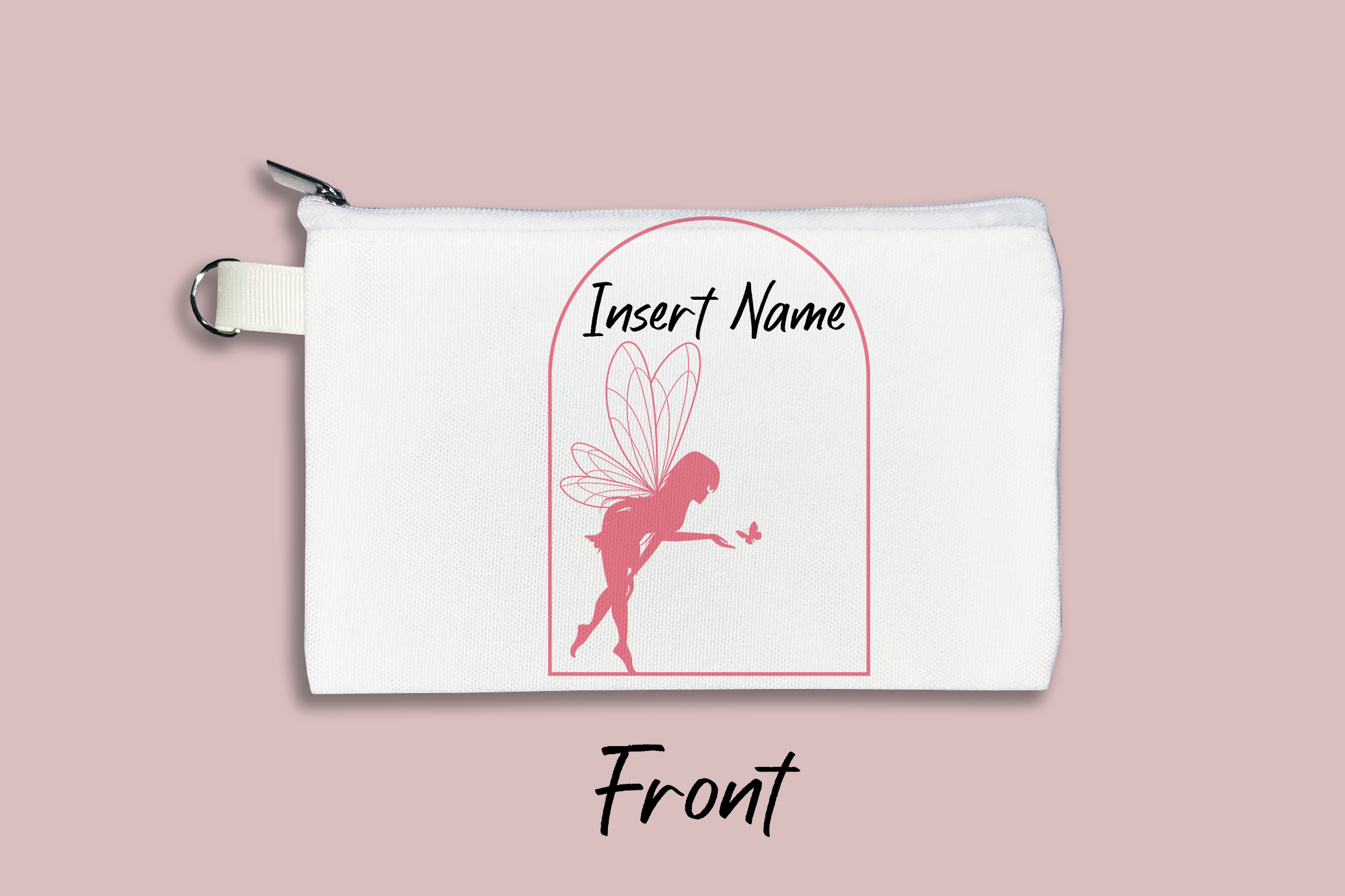 Fairy & Butterfly Personalized Cosmetic Bag