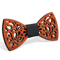 Sophisticated Wooden Bow Tie