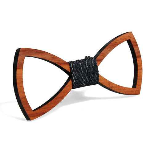Classy Wooden Bow Tie