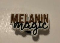 Melanin Magic Shoe Charm