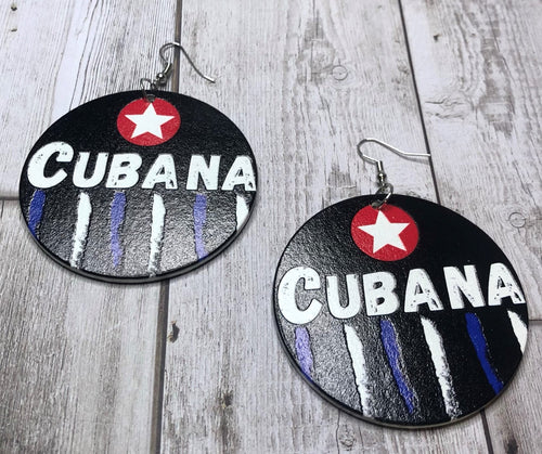 Cubana Wooden Earrings