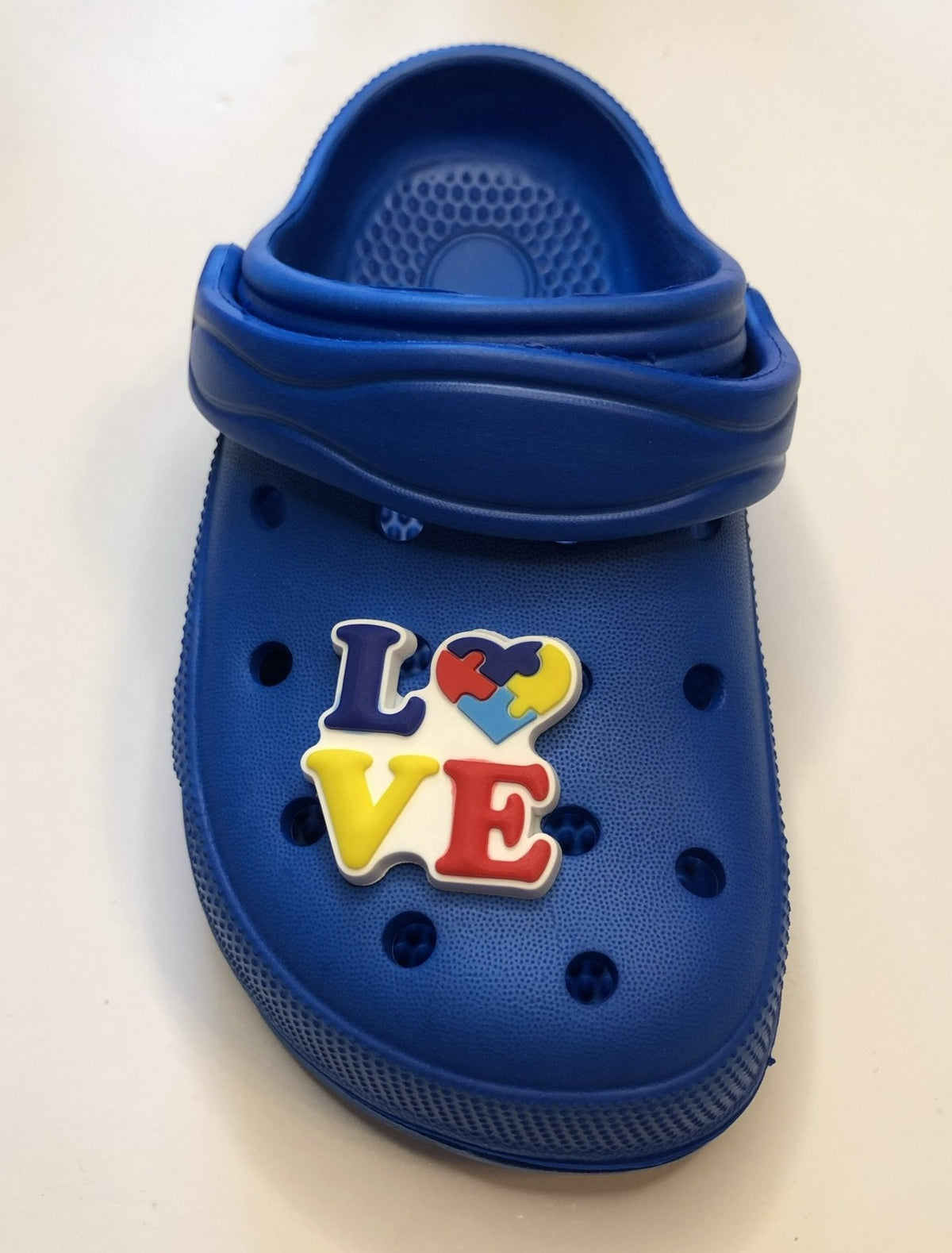 Autism Love Shoe Charm
