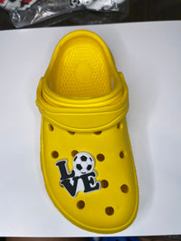 Love Soccer Shoe Charm