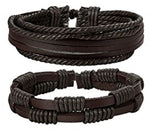 Melanin King Men's Leather Bracelet
