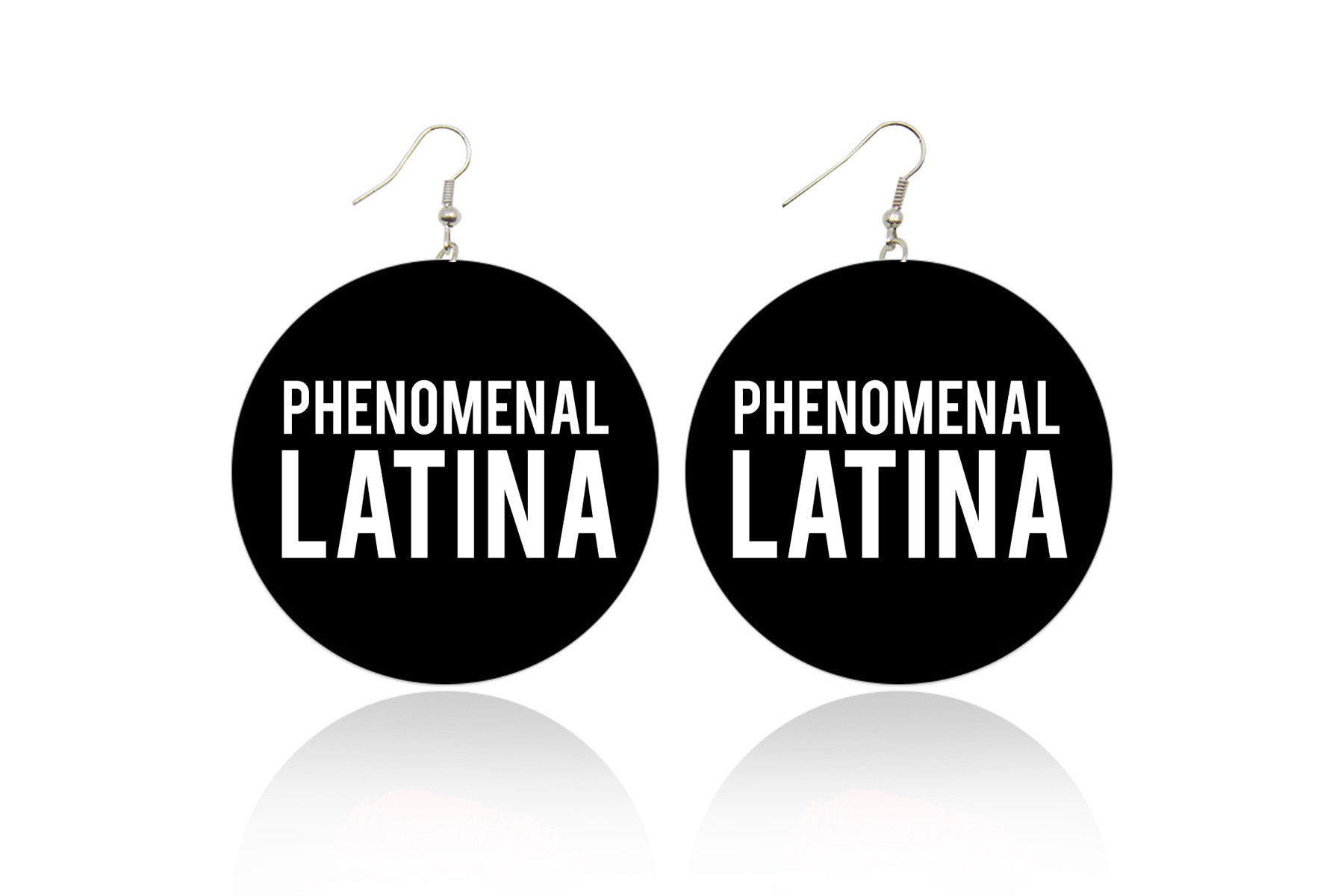 Phenomenal Latina Wooden Earrings