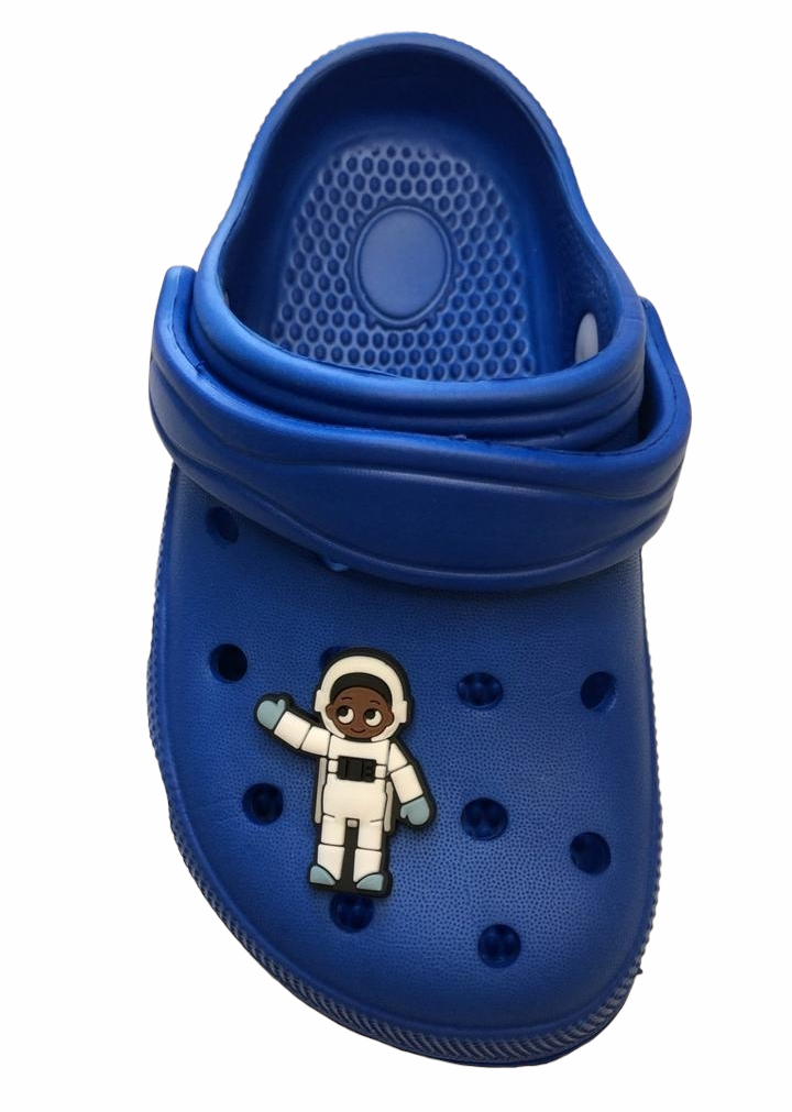 Astronaut Boy Shoe Charm