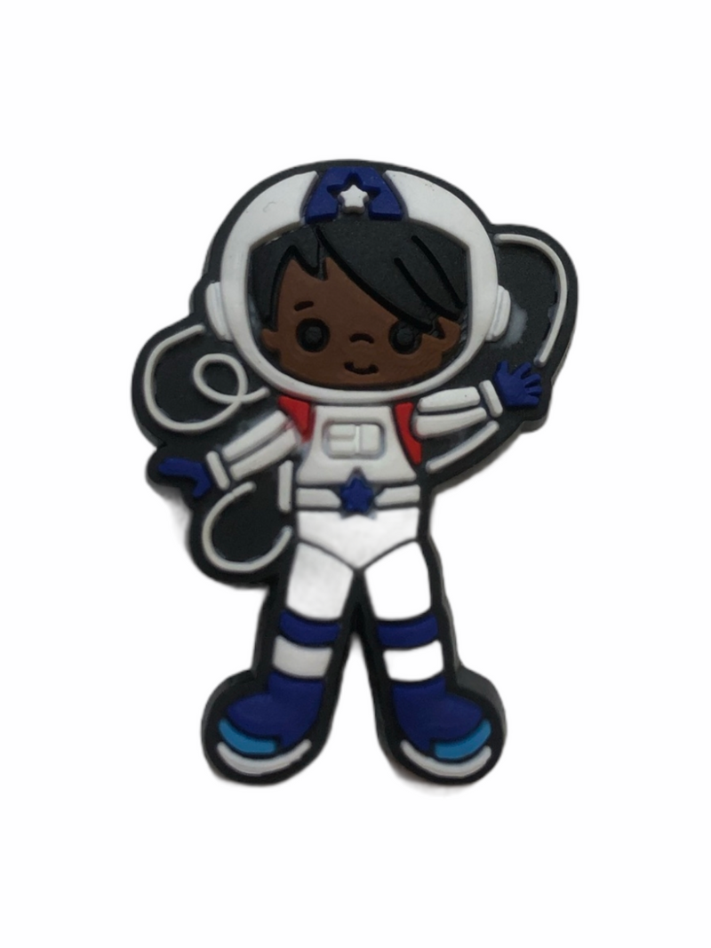 Astronaut Girl Shoe Charm