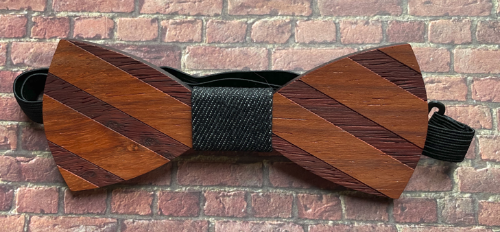 Grandeur Wooden Bow Tie