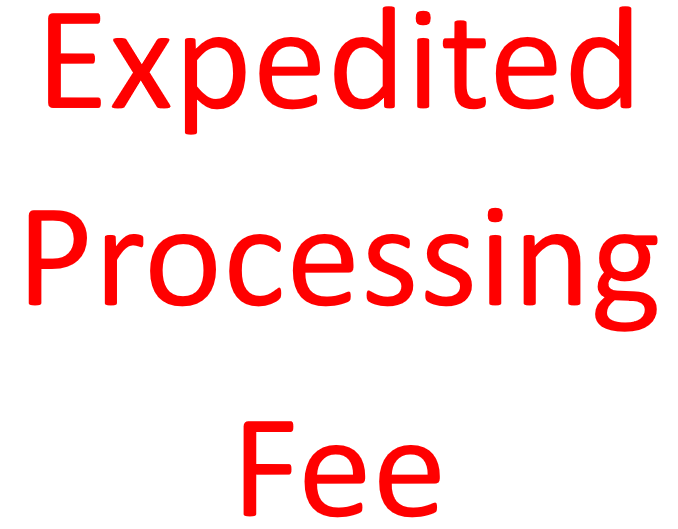 Expedited Processing Fee