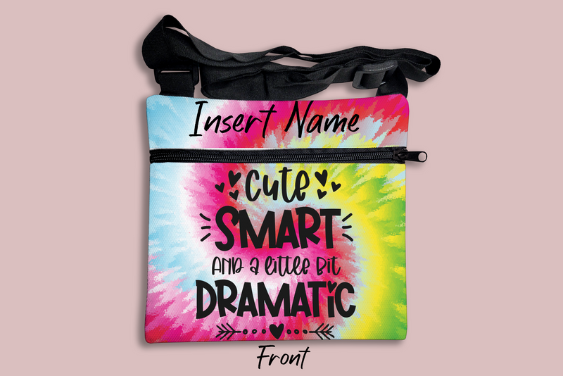 Smart & Dramatic Cross Body Bag + FREE Bookmark