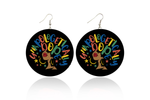 Unapologetically Dope Wooden Earrings