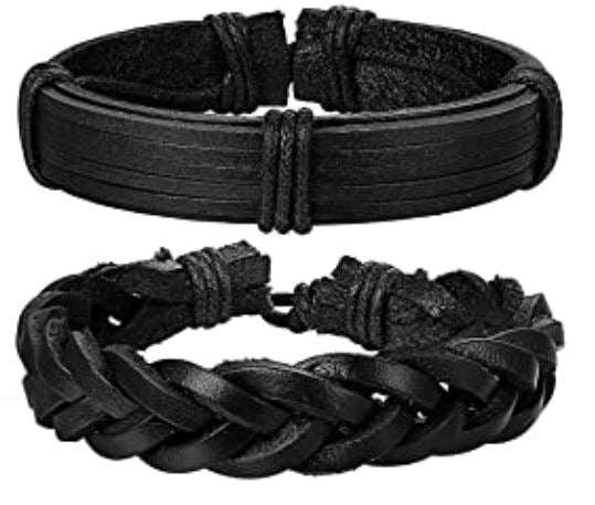 Zulu Warrior Men's Leather Bracelet