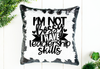 I'm Not Bossy, Leadership Skills Sequin Pillow