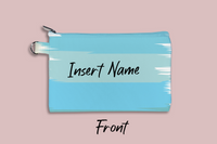 Brush Strokes Personalized Cosmetic Bag