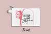 She is Strong Fierce Brave Full of Fire Fairy Personalized Cosmetic Bag