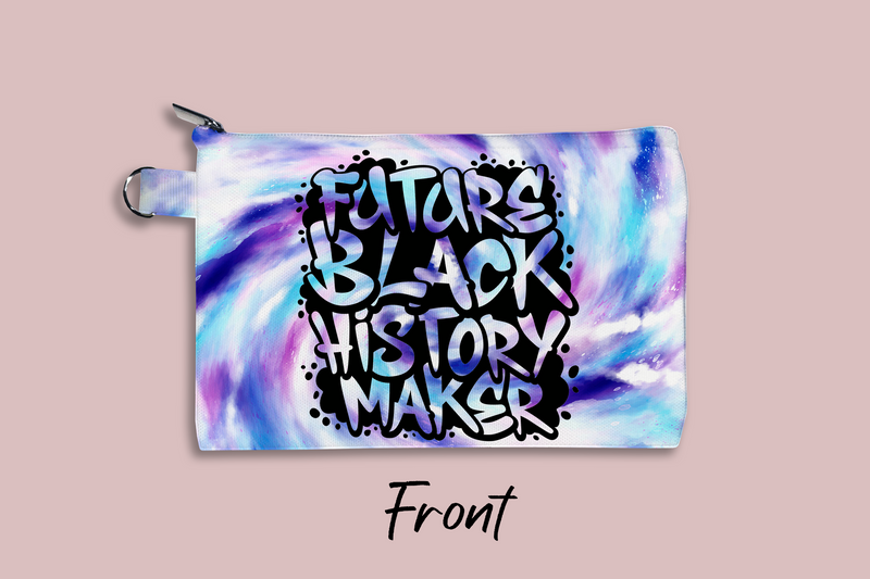 Future Black History Maker Personalized Cosmetic Bag