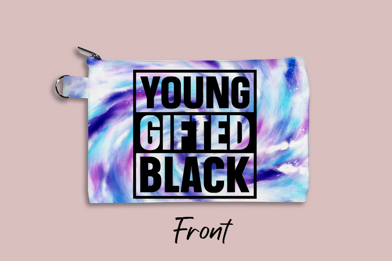 Young Gifted Black Personalized Cosmetic Bag