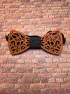 Sophisticated Wooden Bow Tie